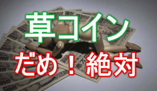 【仮想通貨】120万円が○○円に！草コインで億り人を目指した結果